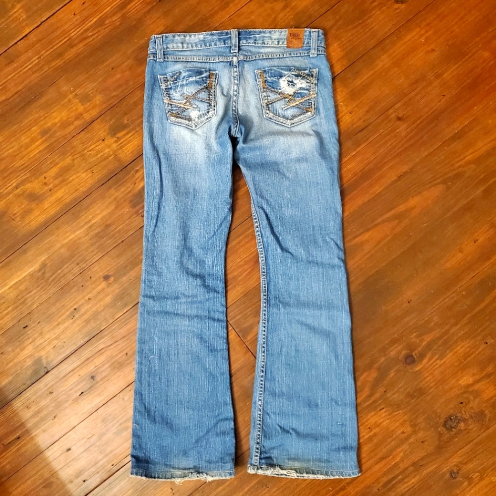 💎Distressed flare jeans 28R